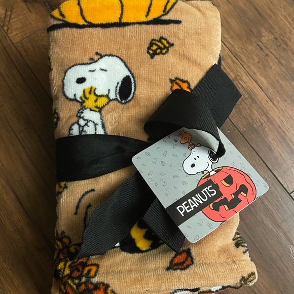 Peanuts Bath Peanuts Snoopy Woodstock Set 2 Fall Handtowels Poshmark